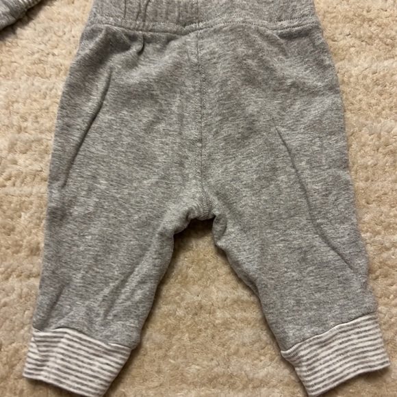 Gender Neutral Carters Two Piece Loved outfit in gray! Perfect for Valentines! - Picture 6 of 6